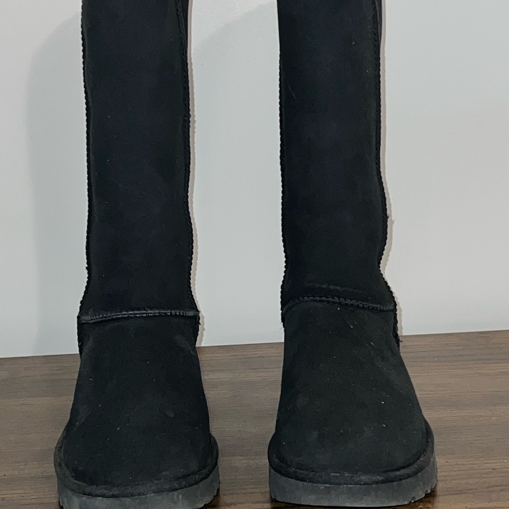 UGG Black Winter Boots Minimalist Design